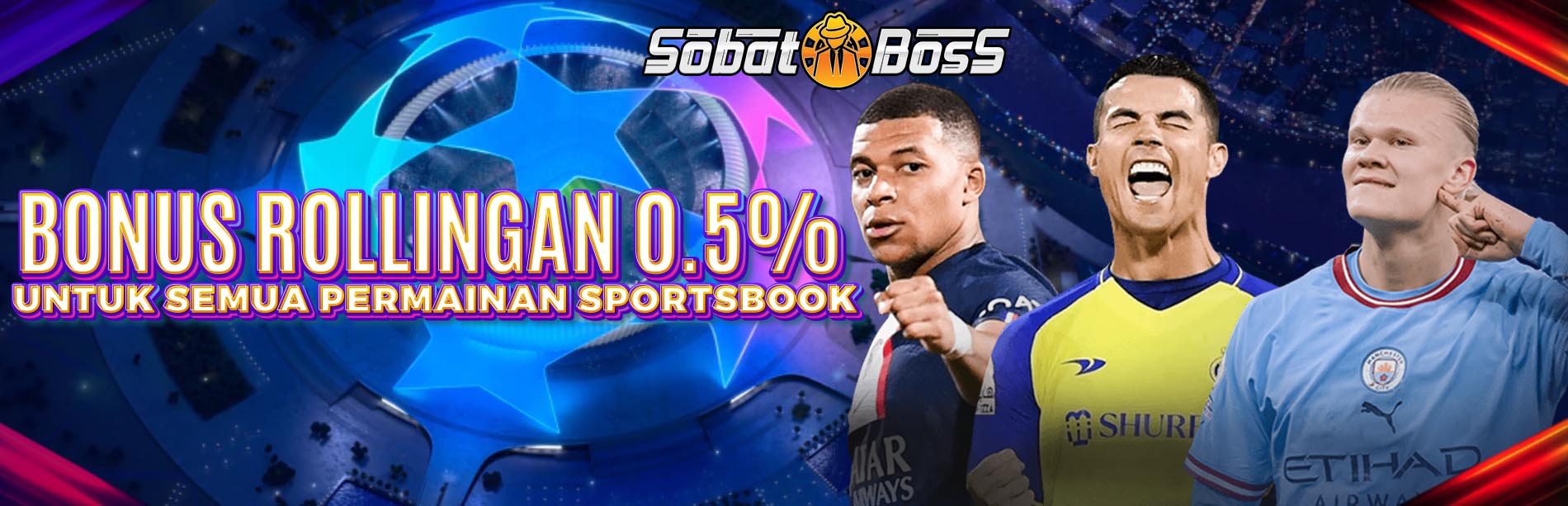 BONUS ROLLINGAN SPORTSBOOK 0.5% SOBATBOSS